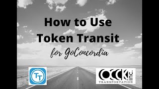Token Transit How To   GoConcordia screenshot 4
