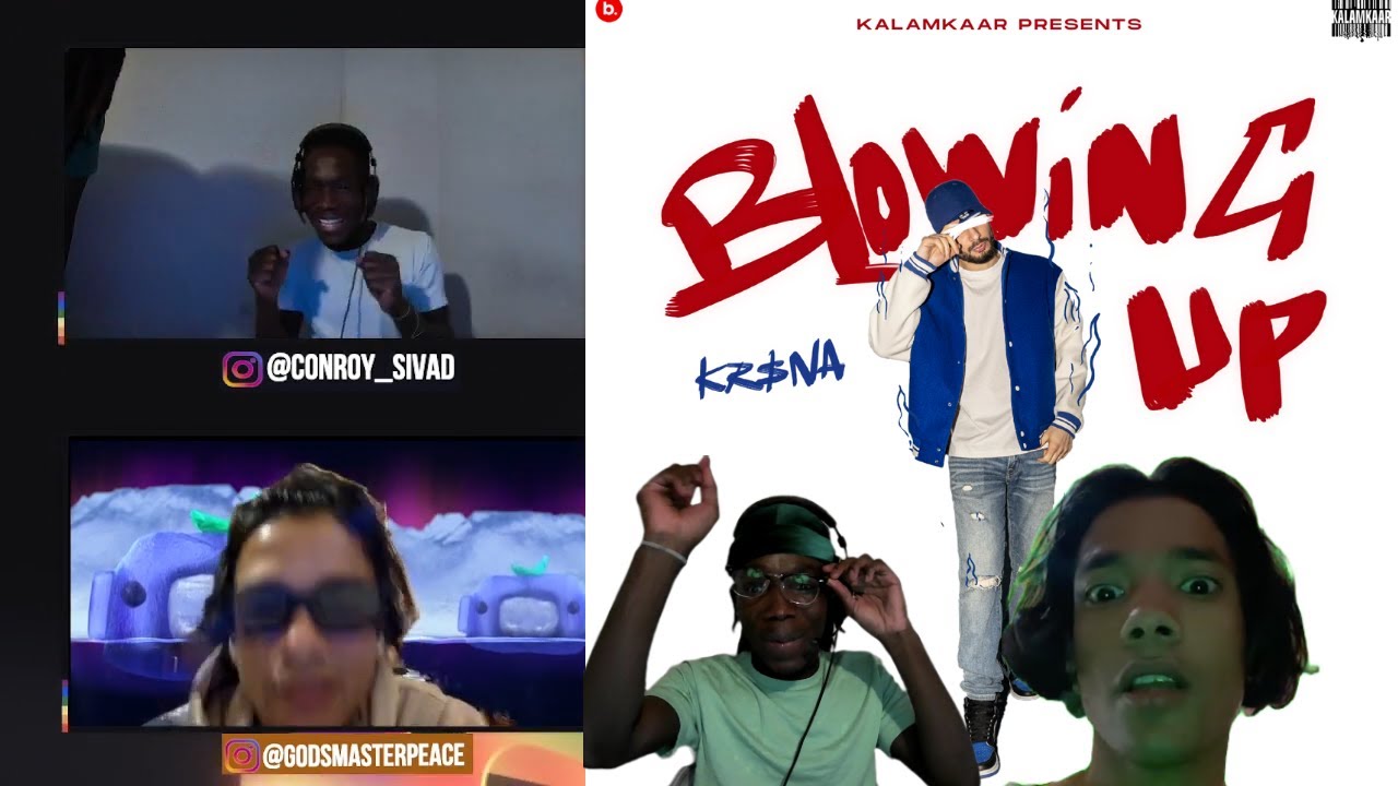 American REACTS to KR$NA - BLOWING UP| | Official Music Video