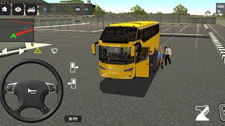 Euro Bus Driving Game Public Transportation 2024 -  Indonesia Bus Simulator Android Gameplay #1856 screenshot 2