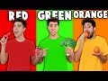 Eating Only ONE Colored Food for 24 HOURS!