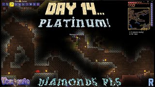 TERRARIA GETTING STARTED EP 14:  Where the diamonds at?!