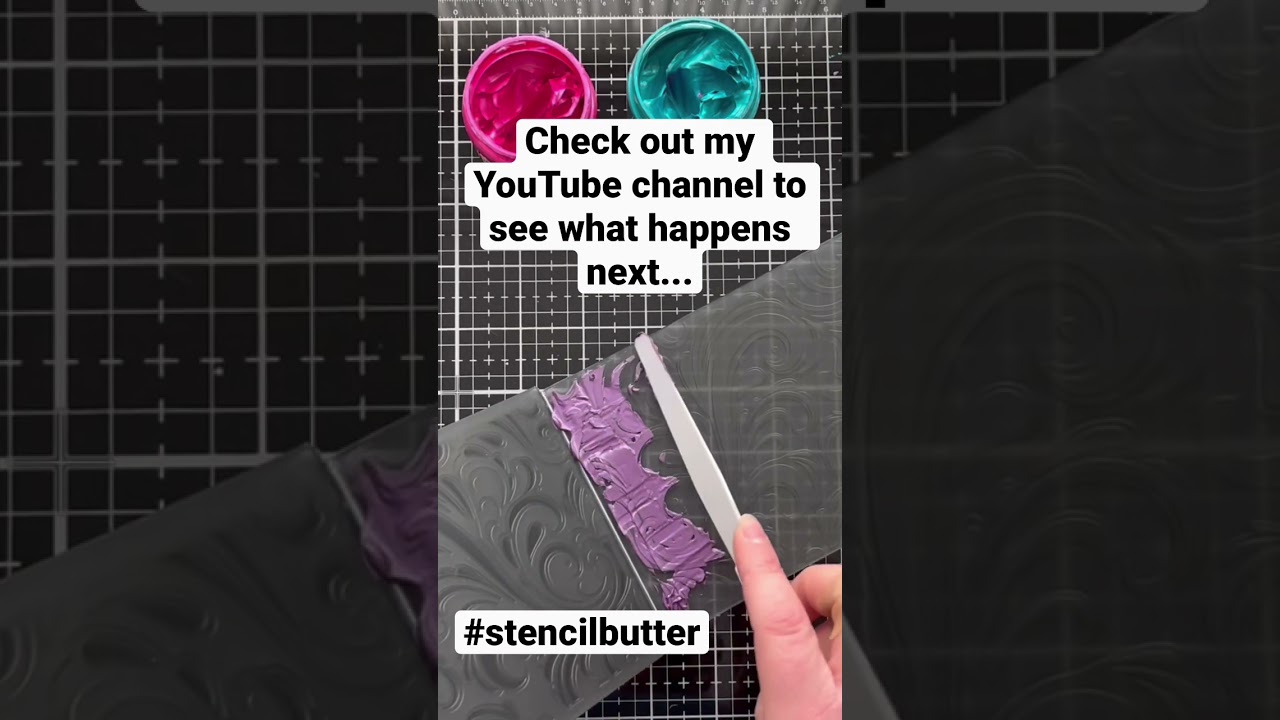 Stencil Butter and Embossing Folders... 