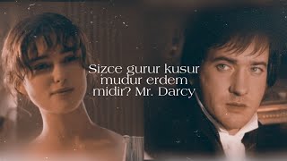 Mr. Darcy &Elizabeth, 'sizinle alay edemem, ne yazıktır ki ben gülmeyi çok severim.' | Aşk ve Gurur