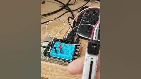 Sliding Potentiometer-Controlled LED through Raspberry Pi & Explorer Hat Pro