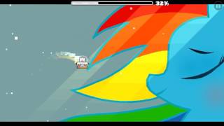 My Little Pony?!....Bruh | Geometry Dash Rainbow Dash screenshot 2