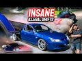 Welcome to australia  the worlds craziest illegal street drifting skids  burnouts