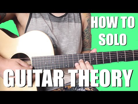 Guitar Solo Music Theory for Beginners  How to Solo On Guitar Beginner Guitar Tutorial