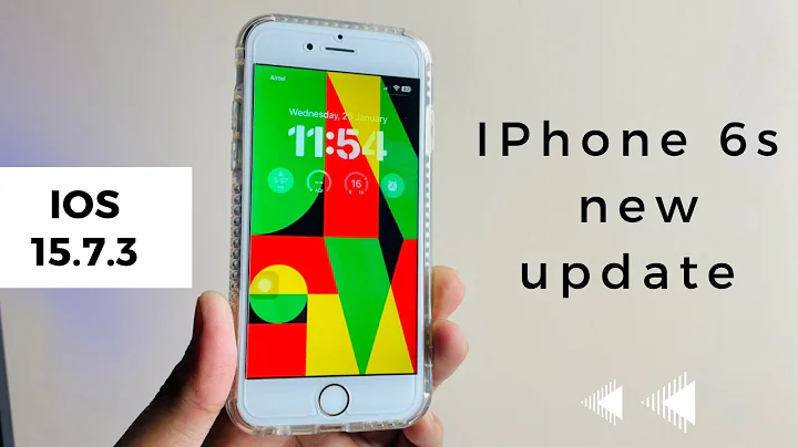 iPhone 6s - IOS 15.7.3 New Update - New secret Hidden features 🔥