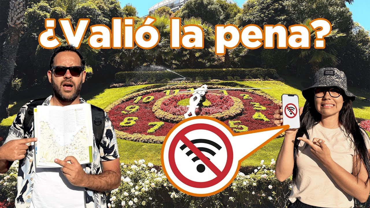 Viajamos a Viña del Mar y Valparaíso | Con un mapa 🗺️ SIN INTERNET📵 NI GPS❌