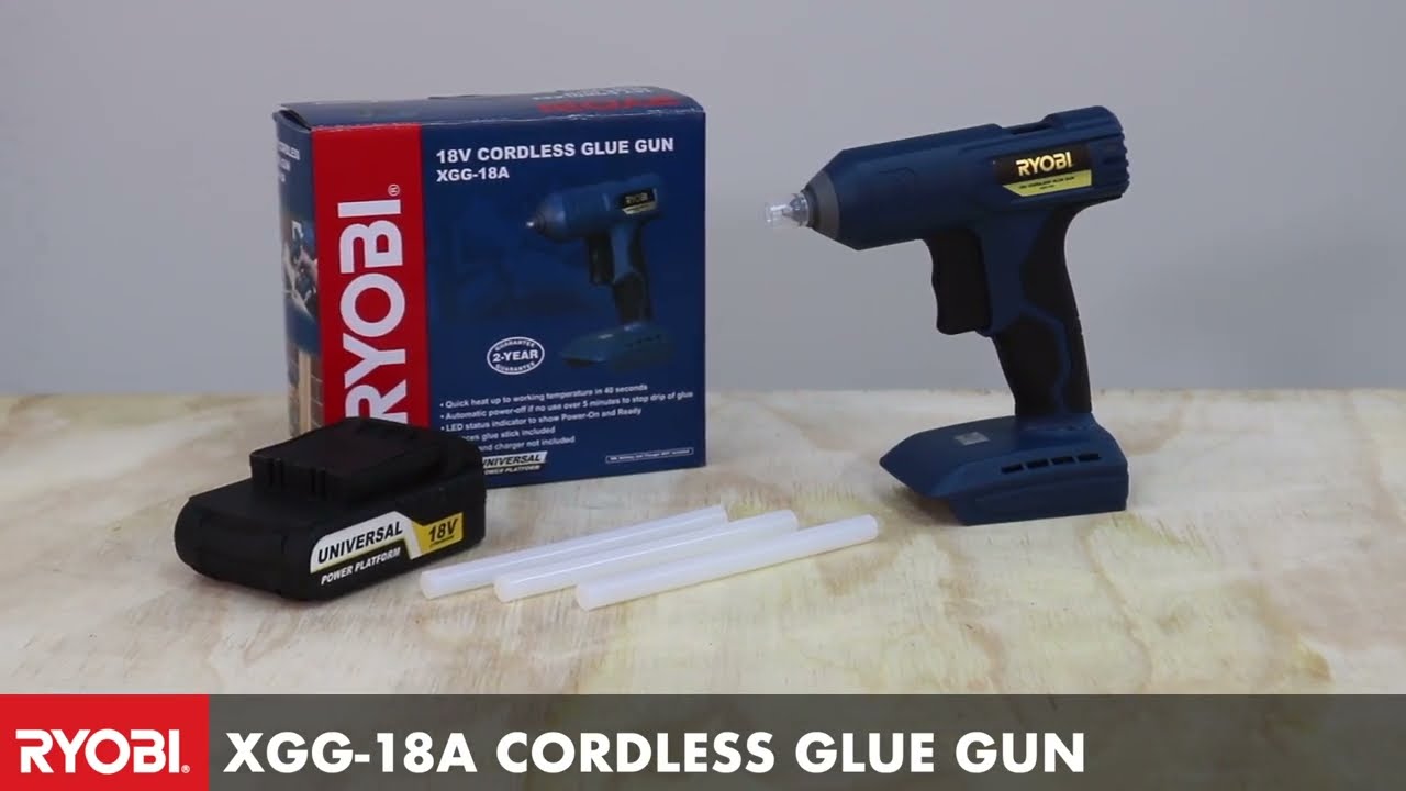 Ryobi XGG-18A Cordless Glue Gun - Kloppers