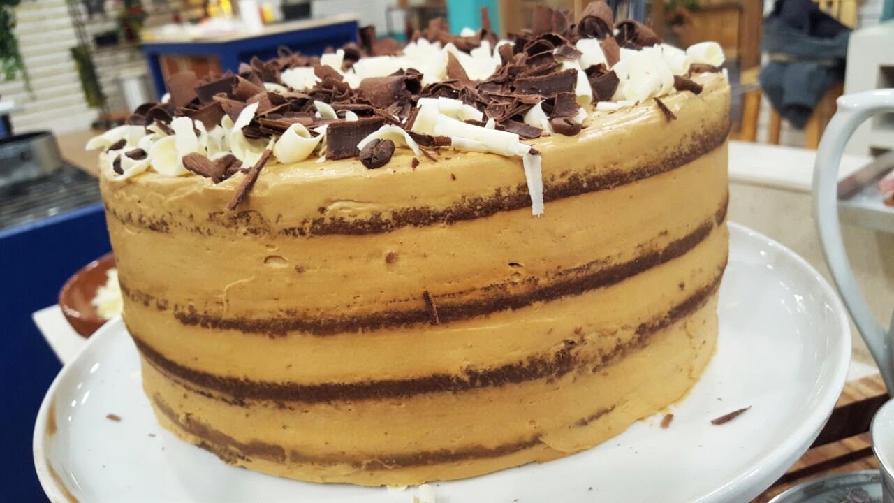 Torta de café y chocolate YouTube