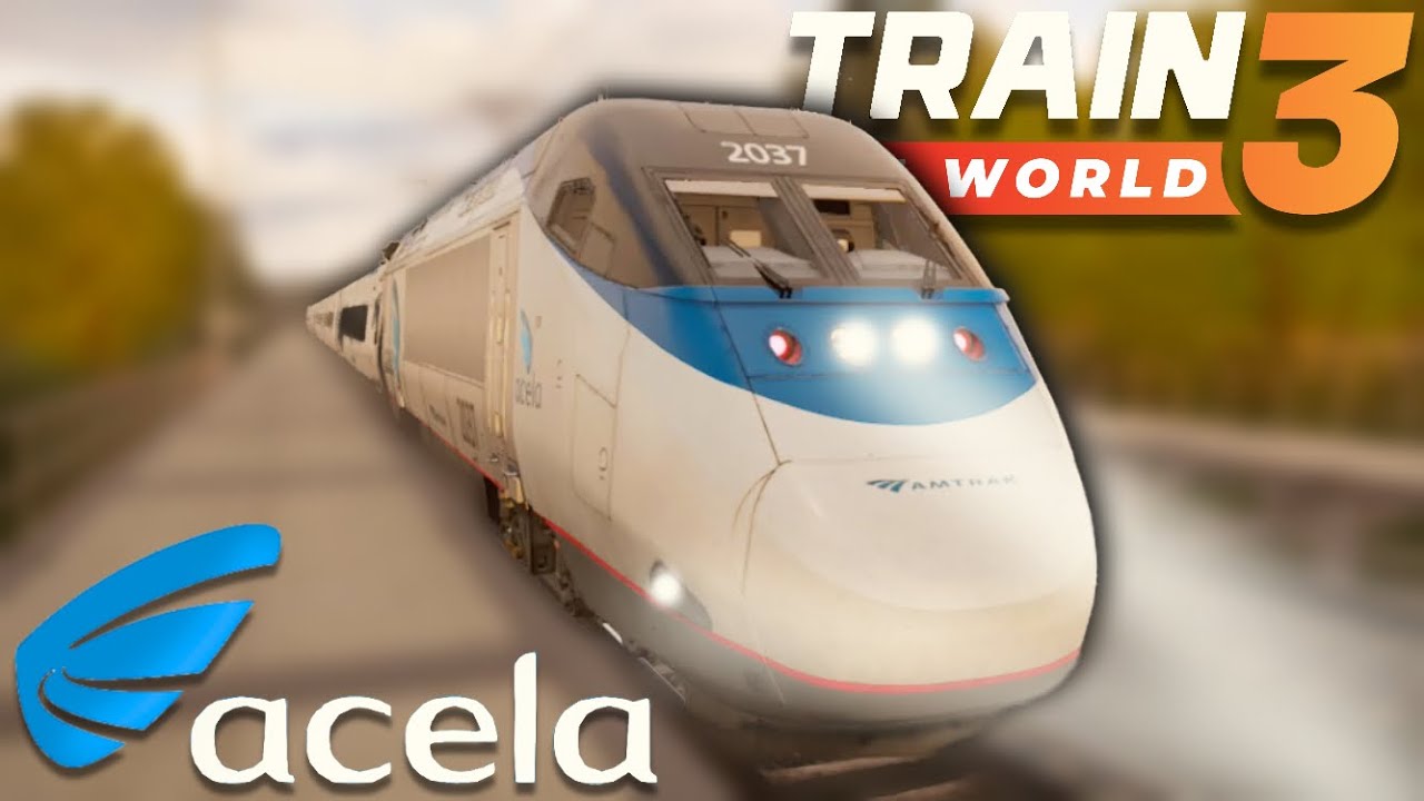 The ACELA for TSW3 is FINALLY HERE! “Acela Introduction” Training ...