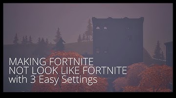Making Fortnite Not Look Like Fortnite with 3 Easy Settings: Using the Day Sequence Device