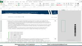 New Perspectives Excel 365/2021 | Modules 5-8: SAM Critical Thinking Capstone Project 1c NewSight Co
