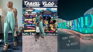 Come With Me On Vacation | Day 3 Disney Springs & Orlando Outlets | Angelle's Life