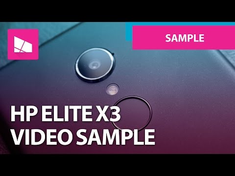 HP Elite x3: Video Sample