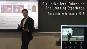 Panasonic Education Technology Ahead of its Class