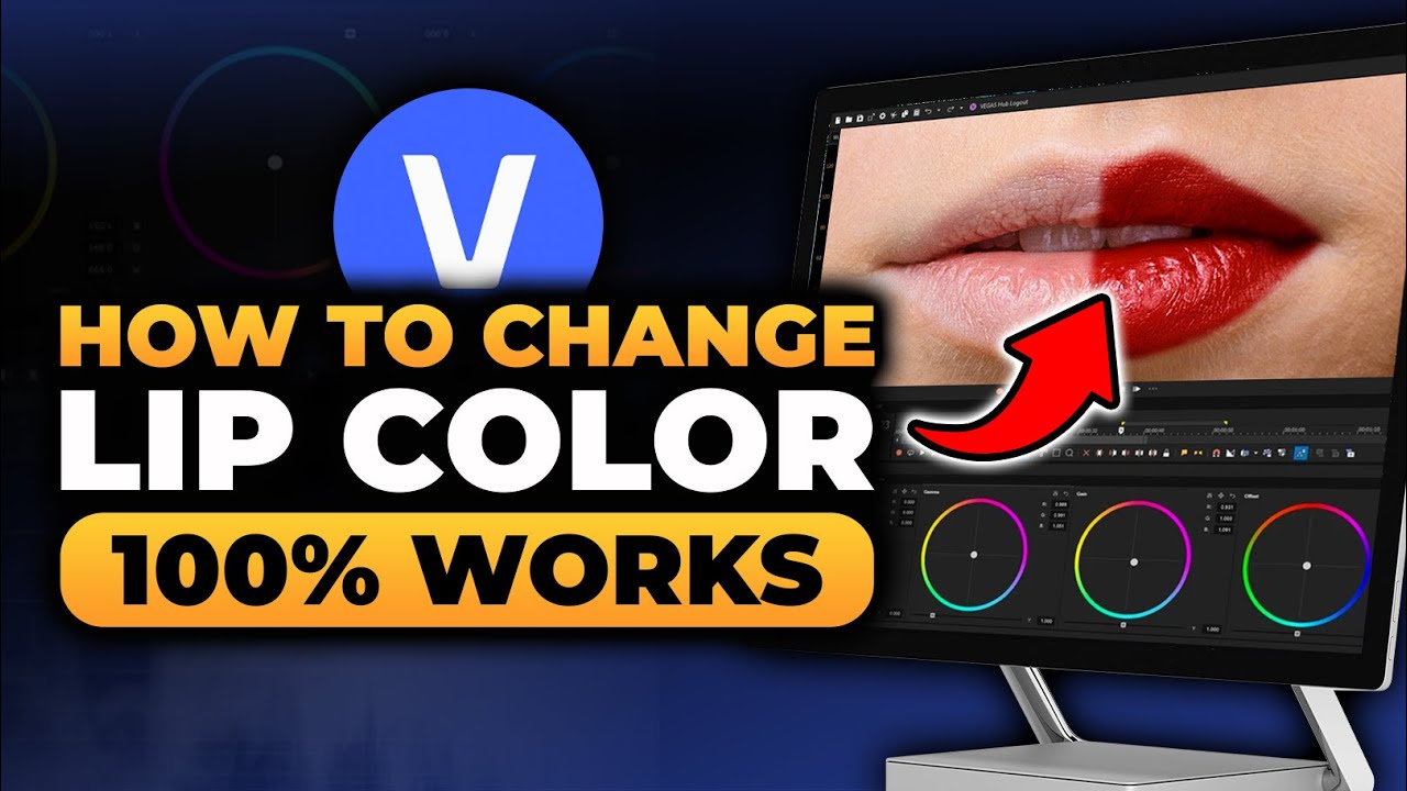 Yapping Lips How To Change Lip Color VEGAS Pro (100% WORKS) | FAST & EASY | NO ...
