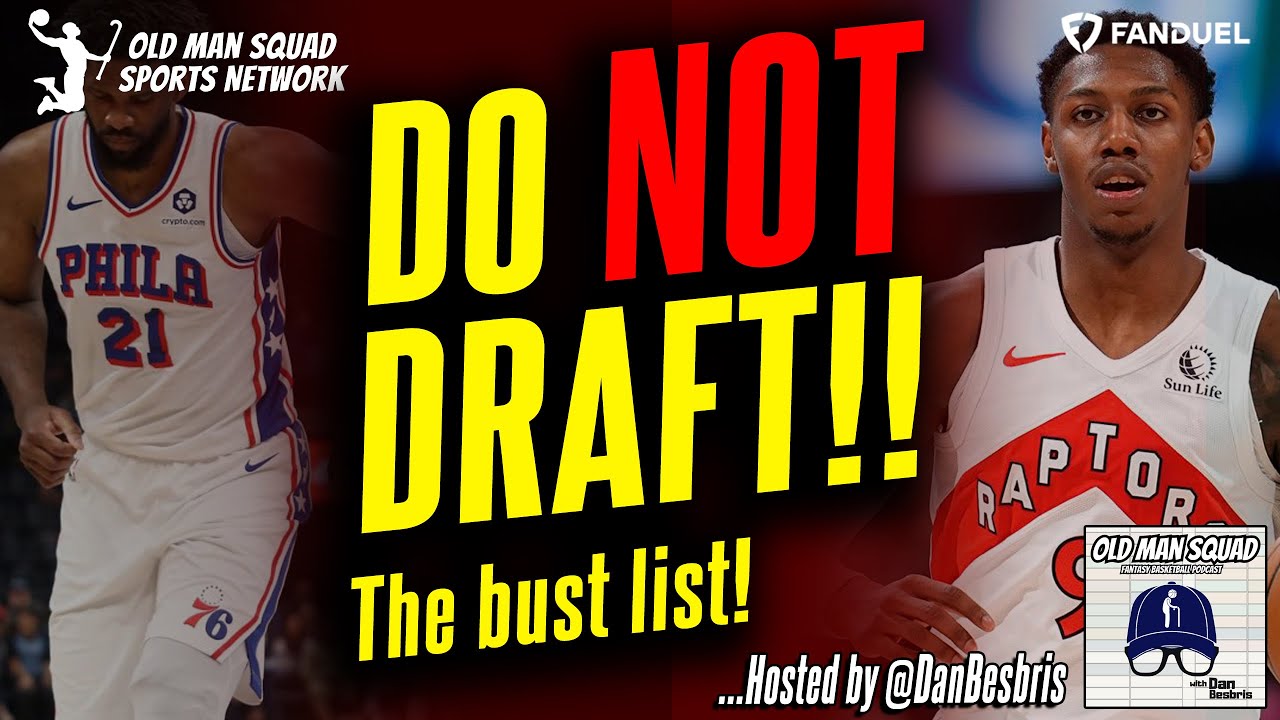 Do Not Draft Players for Fantasy Basketball | Top-8 Massive Busts in 2025