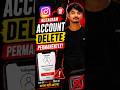 ✅Instagram Account Permanently Delete Kaise Kare 2026#InstagramTips #TechTips #MobileTips #TechHindi