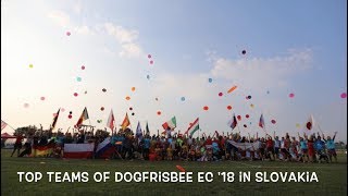Dogfrisbee European Championhip 2018   Top Teams