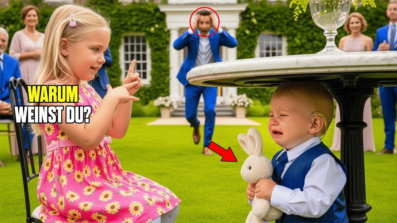 Niemand Wusste, Warum Der Gehörlose Millionärssohn Immer Weinte—Bis Ein Mädchen Mit Gebärden Sprach