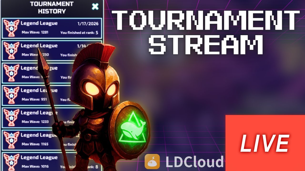 Tournament Run 1/24/2026! (The Tower Idle Tower Defense)