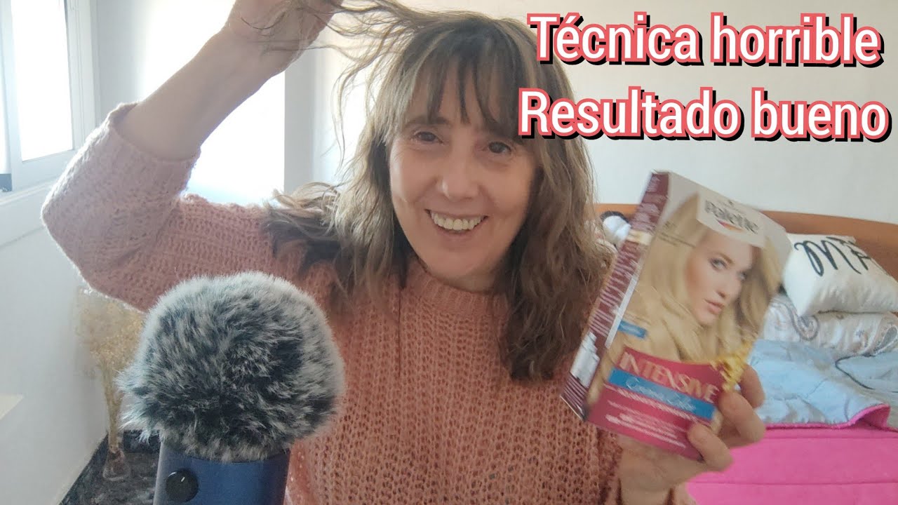 ASMR | segundo intento tiñéndome yo el pelo , será la definitiva? 😂. Mucha charla en susurro