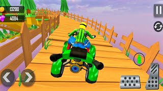 Mountain ATV Bike Transform Time Trail Racing Game | Quad ATV Bike Climb Stunt | ATV Bike 3D Games screenshot 5