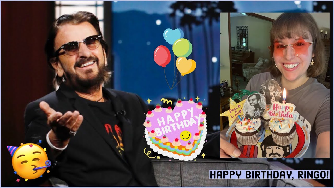 Happy Ringo Happy Birthday, Ringo Starr! - YouTube