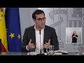 DIRECTO | Rueda de prensa posterior al CONSEJO DE MINISTROS | El HuffPost