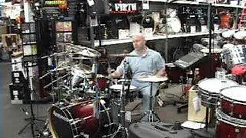 Drums-Dan Britt Ludwig Drum Clinic @ Sam Ash - Lef...