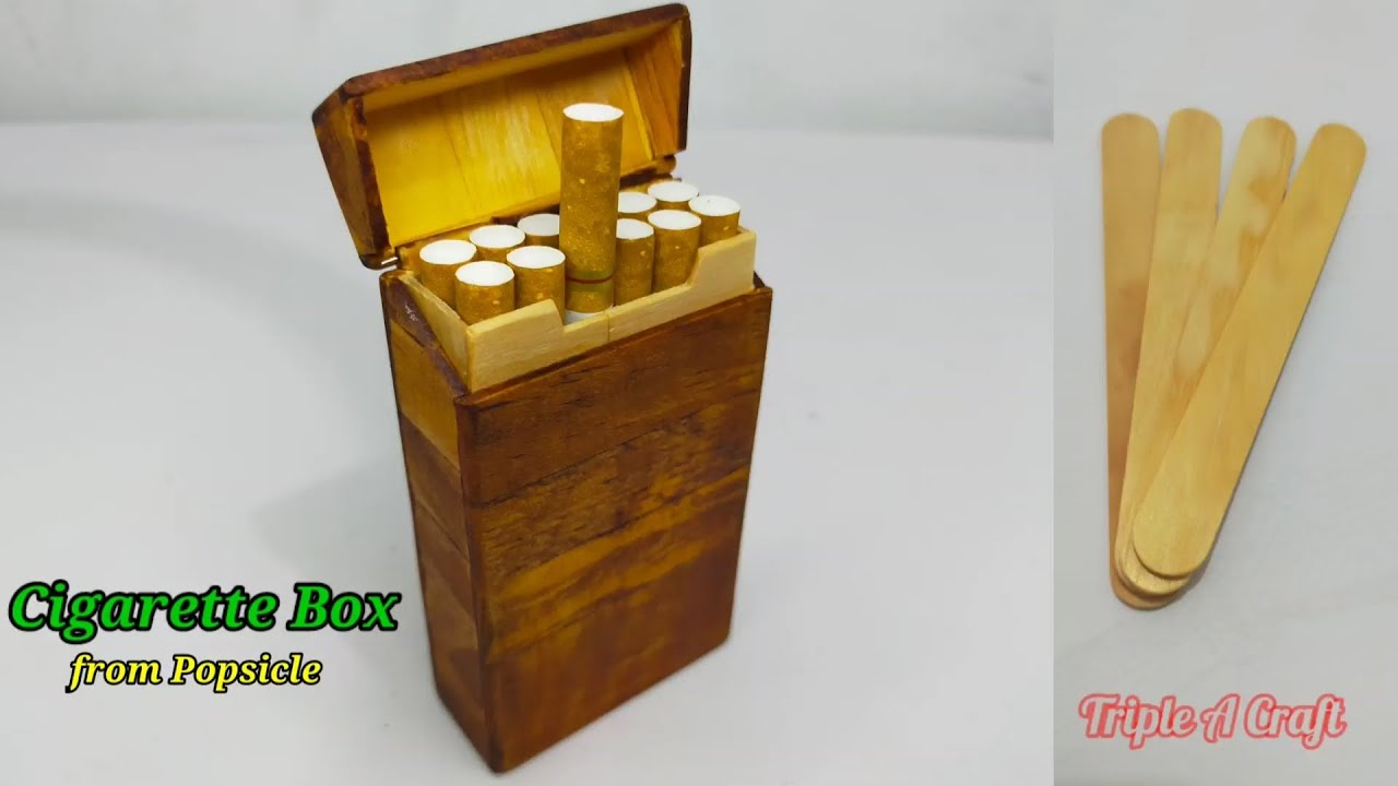 How to make cigarette case 🚬 YouTube