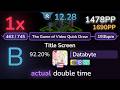 12.3⭐ Databyte | Tim Follin - Title Screen [The Game of Video Quick] +TDHDDTDA 92.20% | 1478pp 1❌