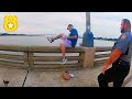 He Thought He Could Outsmart the Cops by Going Over the Ledge