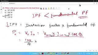 Live Session 4: Inrush Current and Input Power Factor (Fundamental of Power Electronics)