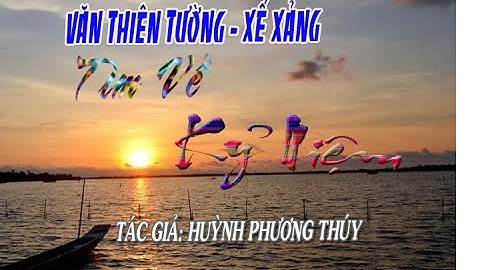 KARAOKE -VĂN THIÊN TƯỜNG- XẾ XẢNG- TÌM VỀ KỶ NIỆM - DÂY ĐÀO