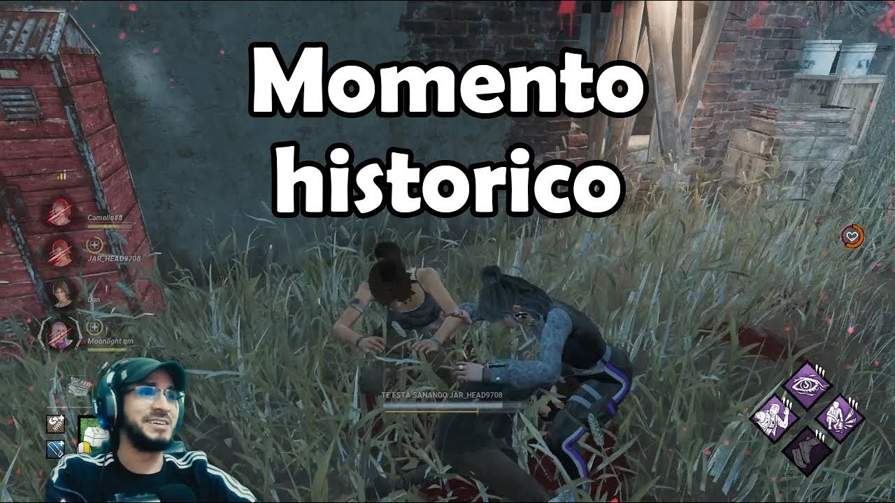 Momento historico, Dan jugando bien y el killer si llevaba perks - Dead By Daylight