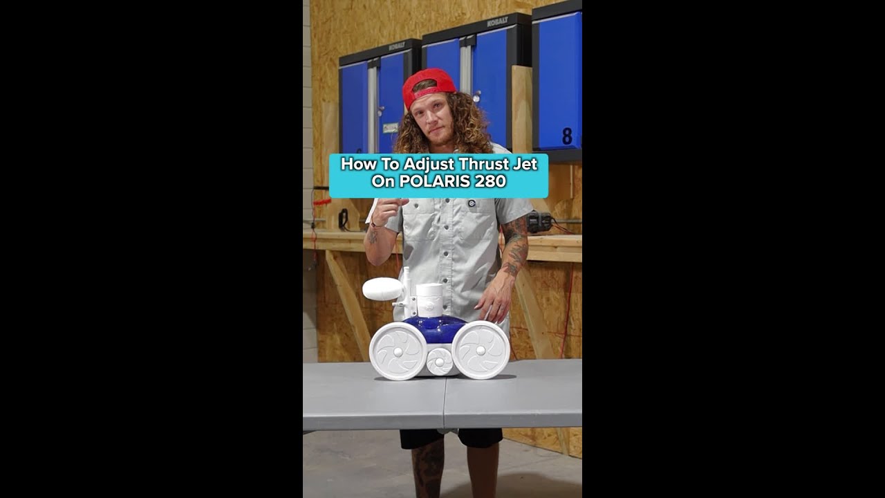 Как отрегулировать жиклер тяги на Polaris 280 за 30 секунд!
