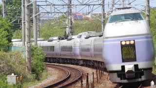 中央線懐かしのE351系スーパーあずさ　八王子⇒豊田