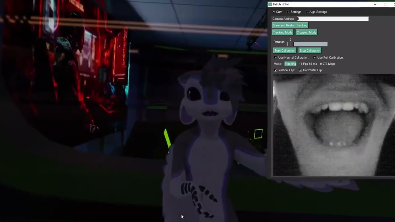 Project Babble VR Face Tracking test w/ PS3 Eye Camera [READ