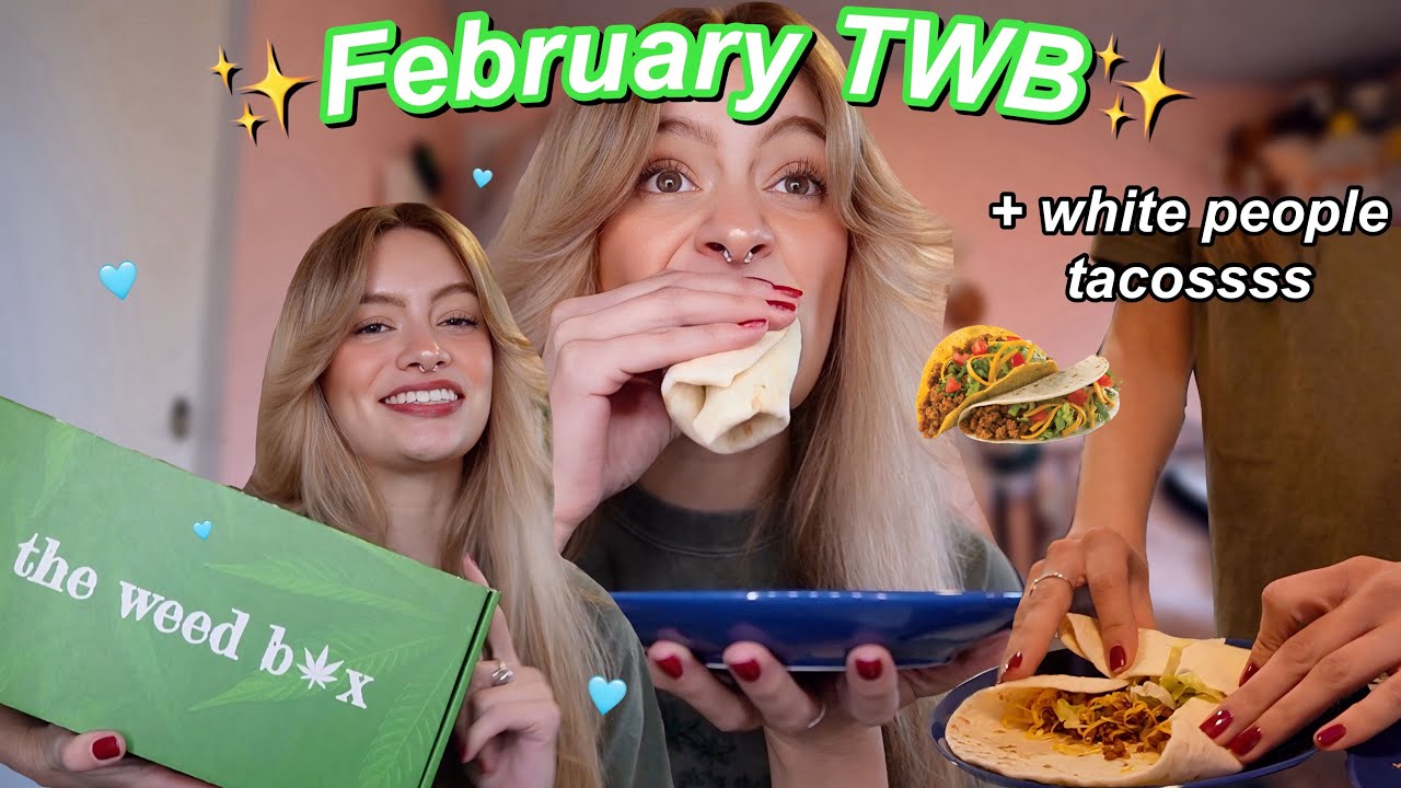 BLUE DREAM in the mail?!  + TACOS | TWB February Unboxing!!