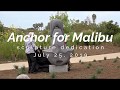 Anchor for Malibu Dedication Ceremony