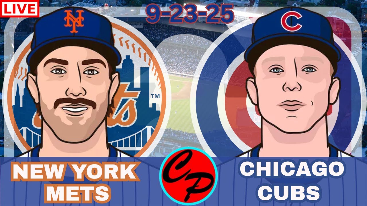 NEW YORK METS vs CHICAGO CUBS MLB BASEBALL GAME 157 LIVE GAME AUDIO & CHAT