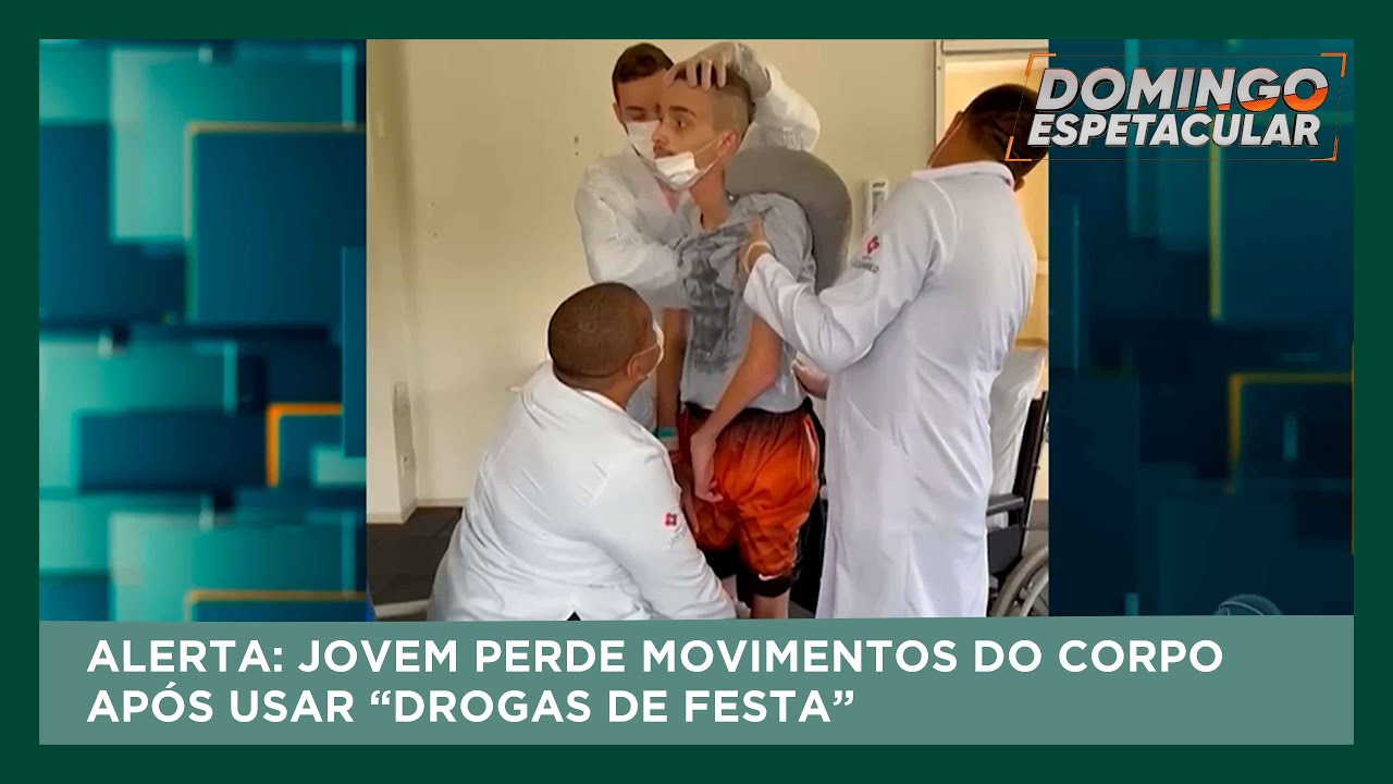 Jovem perde movimentos do corpo após usar drogas sintéticas | Superação em Ação -Domingo Espetacular