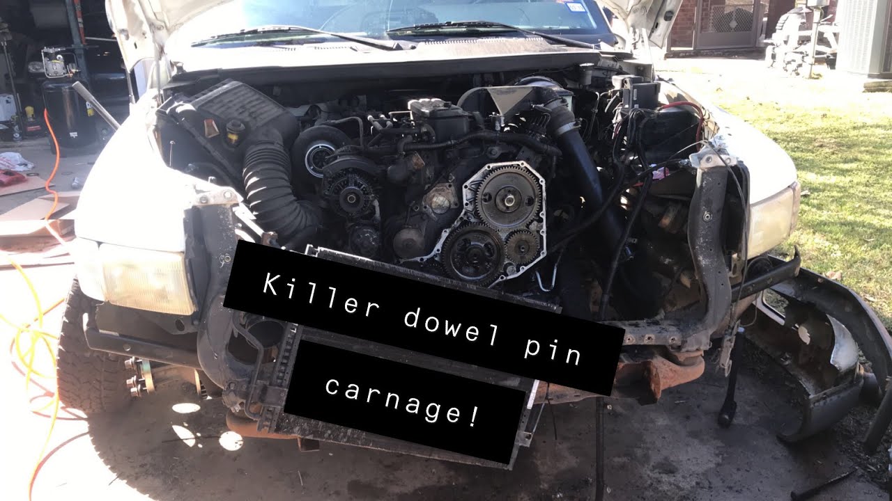 12V Cummins KDP Cracked Timing Case Replacement