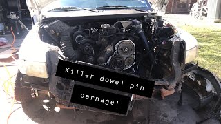 12V Cummins KDP Cracked Timing Case Replacement