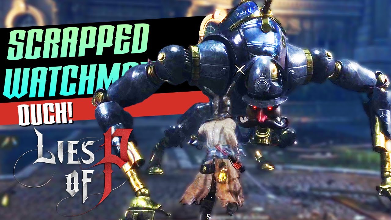 Lies of P Demo Scrapped Watchman/Abgewrackter Wächter NO DAMAGE Boss fight  