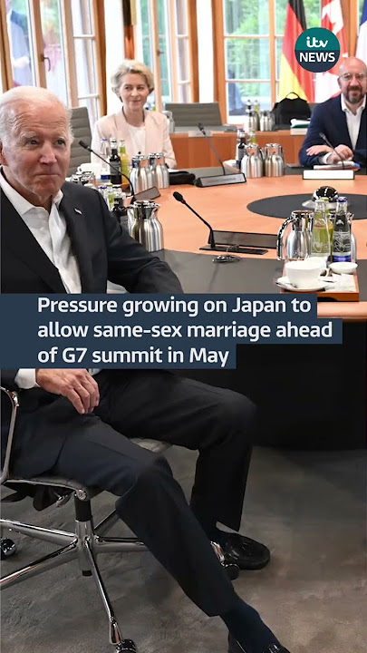 Pressure growing on Japan to allow same-sex marriage ahead of G7 summit in May #itvnews #lgbt