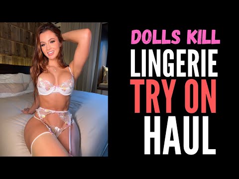 Dolls Kill Lingerie + Clothing Try On Haul! (2022)